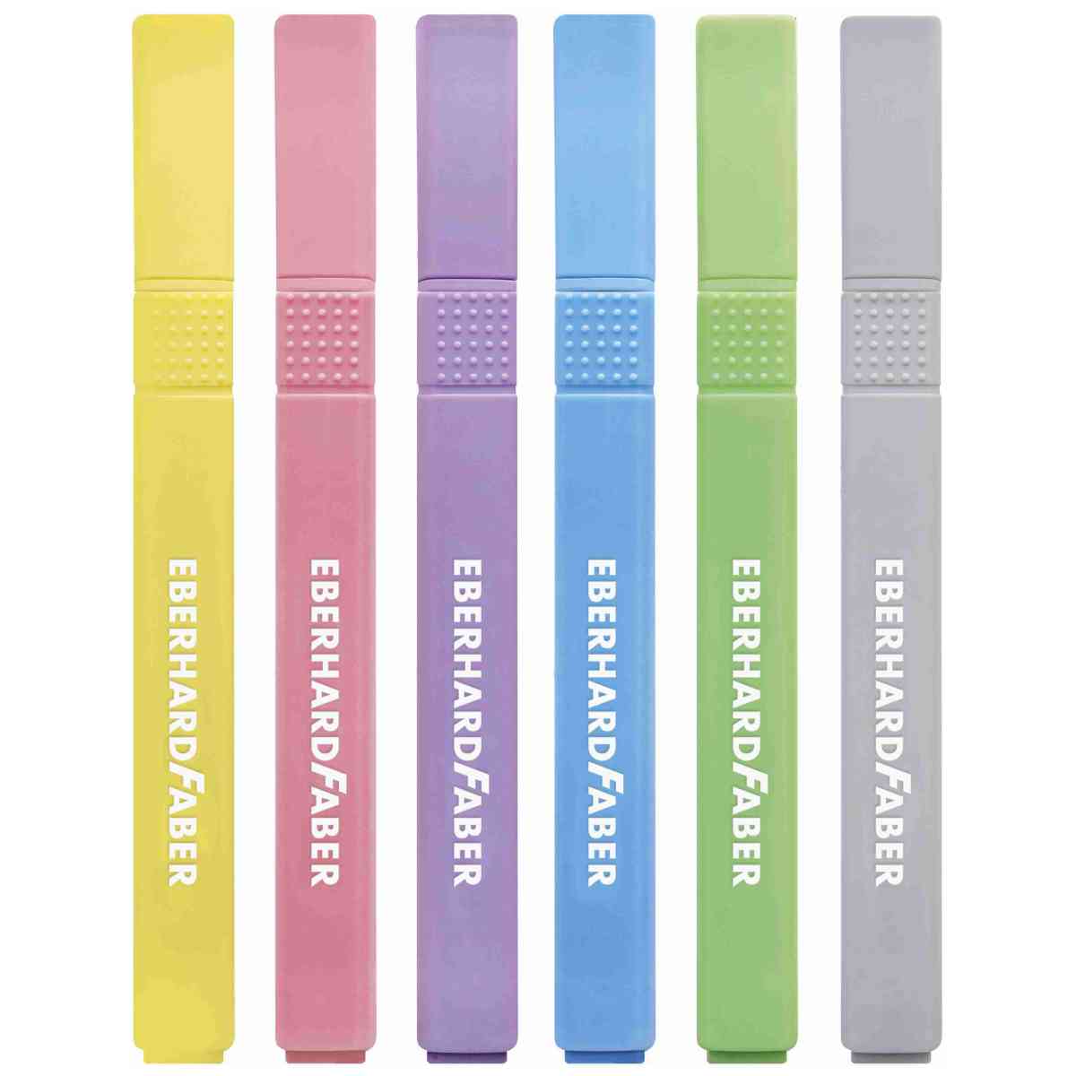 EBERHARD FABER Textmarker Slim 1-4mm Pastell 6 Stück