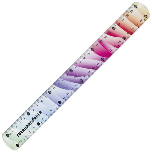 EBERHARD FABER Lineal rainbow flexibel 30cm für Links- und Rechtshänder