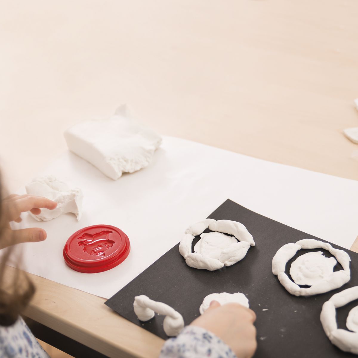 EBERHARD FABER Modelliermasse EFA Plast Kids Classic 3000g weiß