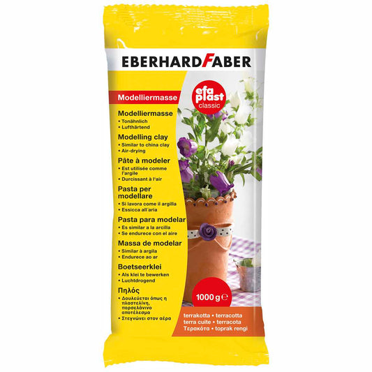 EBERHARD FABER Modelliermasse EFA Plast Classic terrakotta 1000g