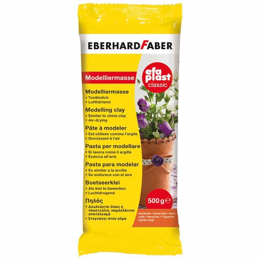 EBERHARD FABER Modelliermasse EFA Plast Classic terrakotta 500g