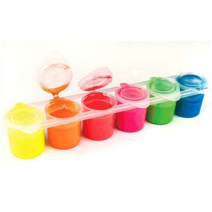 EBERHARD FABER Schulmalfarben 6 x 25ml Set neon