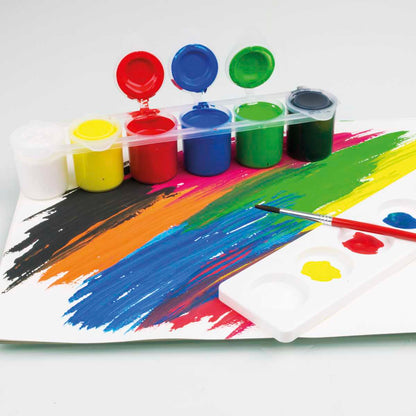 EBERHARD FABER maltertige Deckfarbe / Schulmalfarbe 13 Farben je 18ml