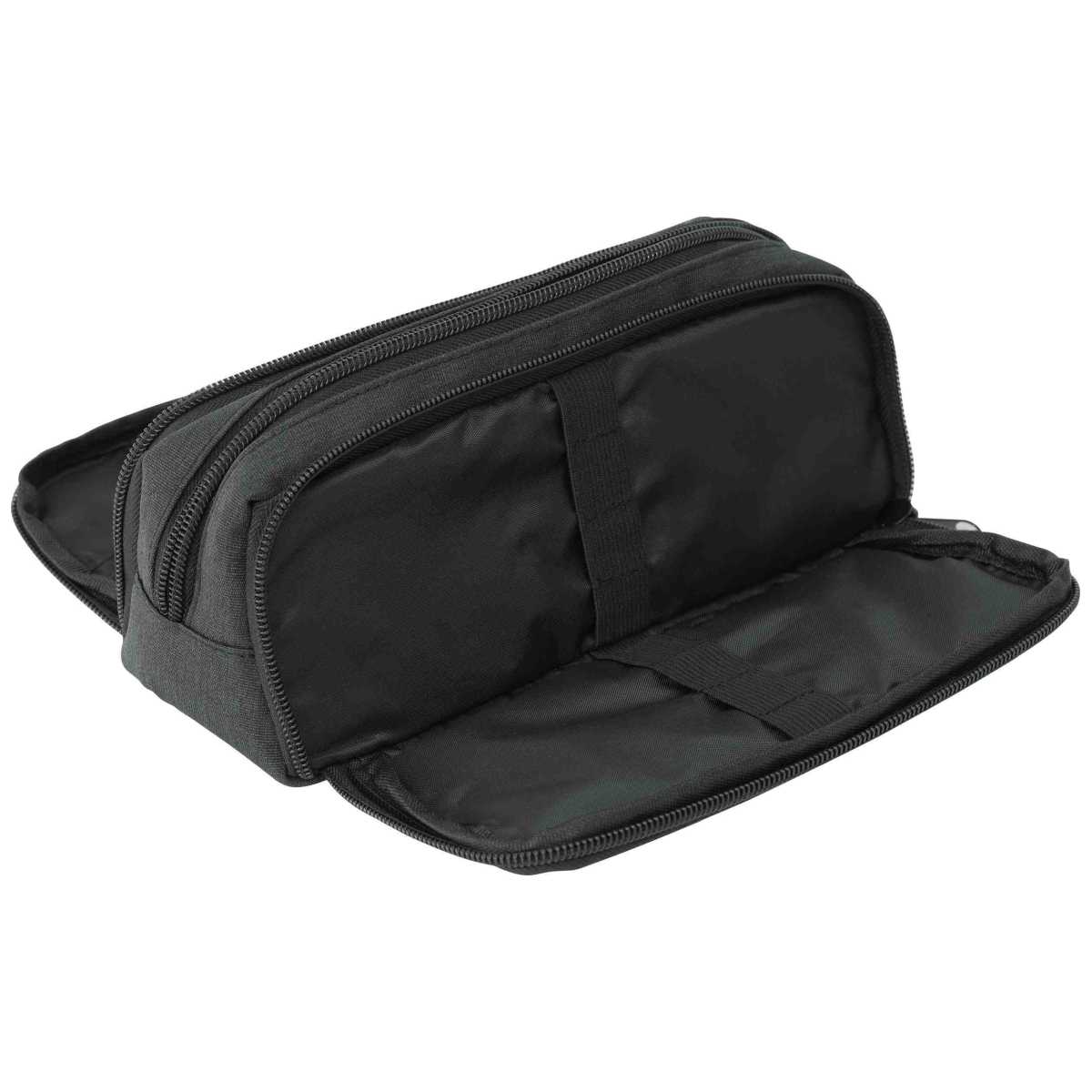 EBERHARD FABER Schlamperbox 3 Fächer anthrazit / schwarz