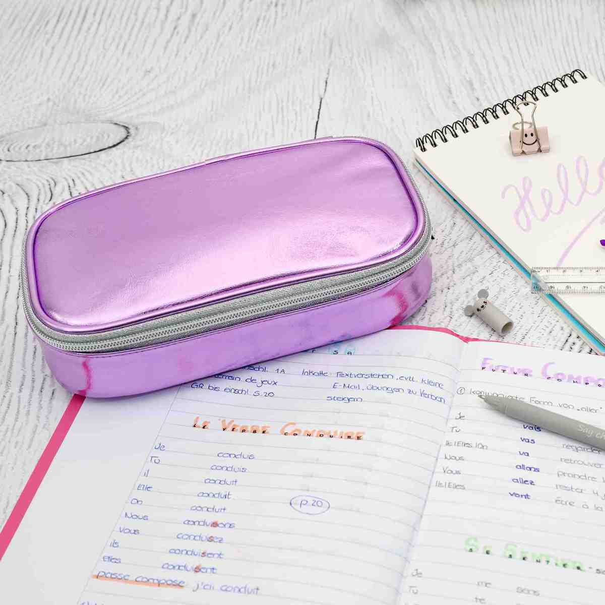 EBERHARD FABER Schlamperbox JUMBO shiny violett