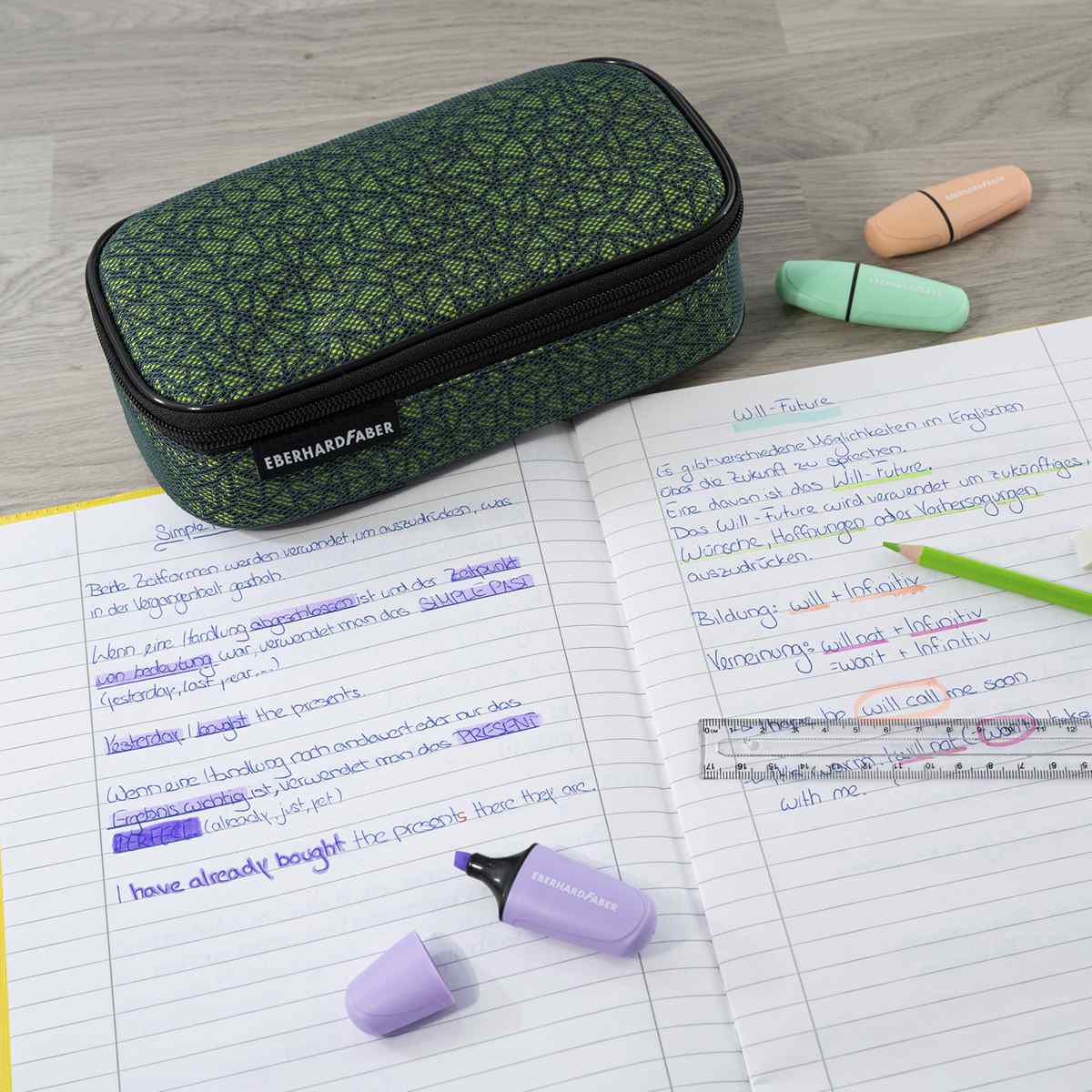 EBERHARD FABER Schlamperbox Jumbo X-Style pro grün