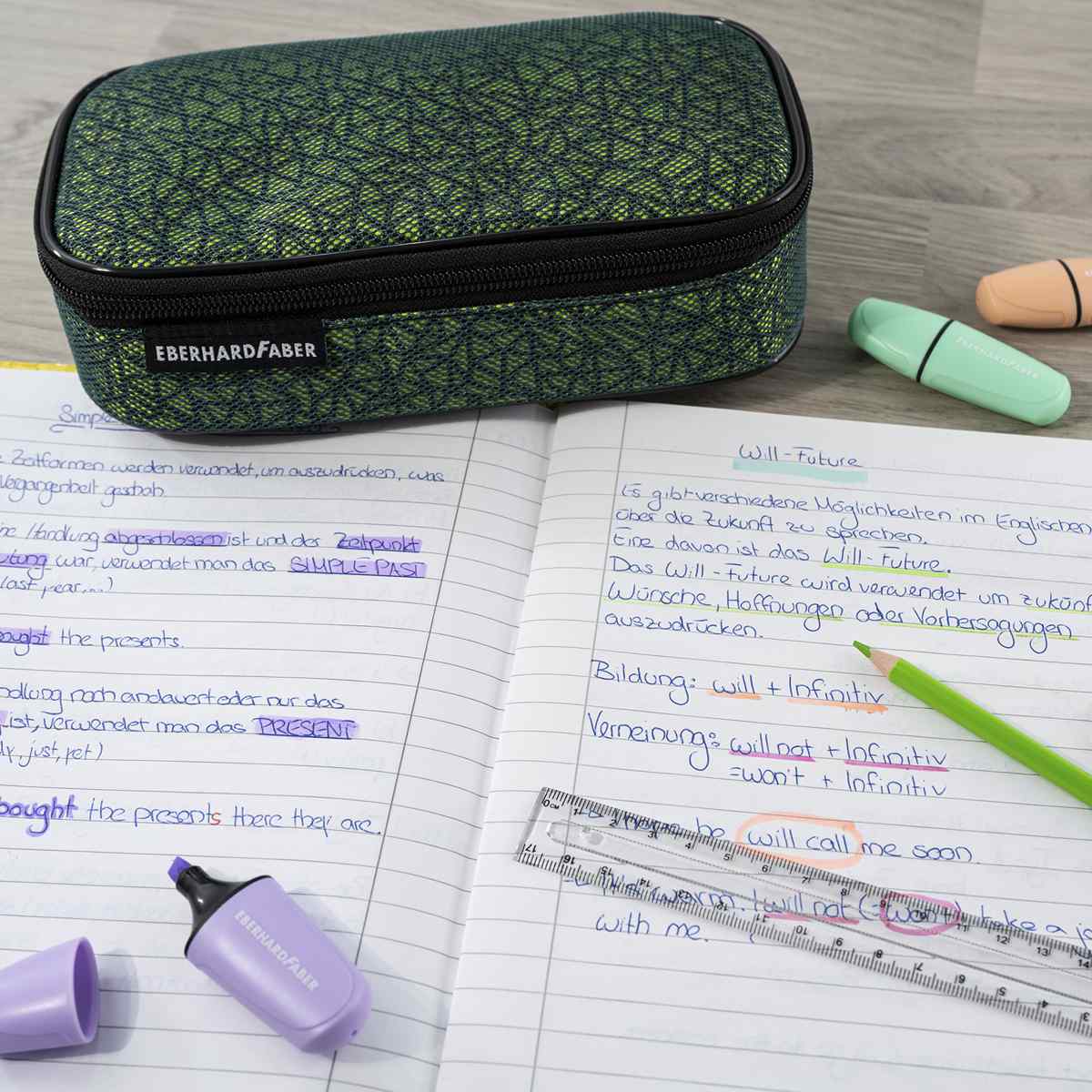 EBERHARD FABER Schlamperbox Jumbo X-Style pro grün