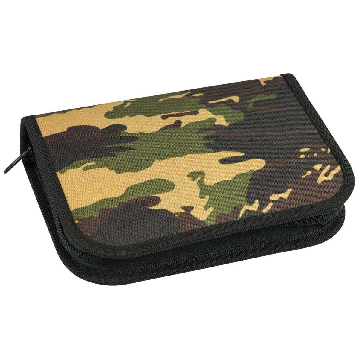 EBERHRAD FABER Schüleretui Camouflage grün 32-teilig