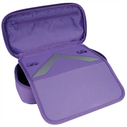 EBERHARD FABER Schlamperbox JUMBO Karo pastell leer