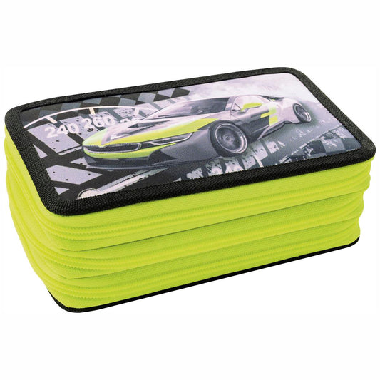 EBERHRAD FABER Schüleretui Triple Decker 36-teilig gefüllt Race Car
