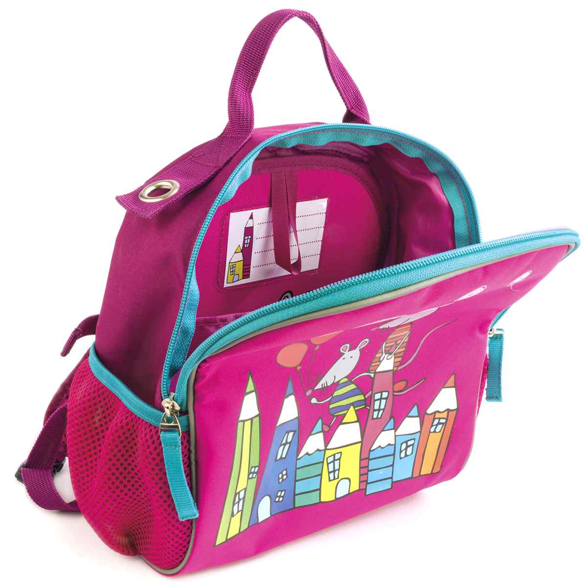 EBERHARD FABER Rucksack Mini Kids Club brombeer