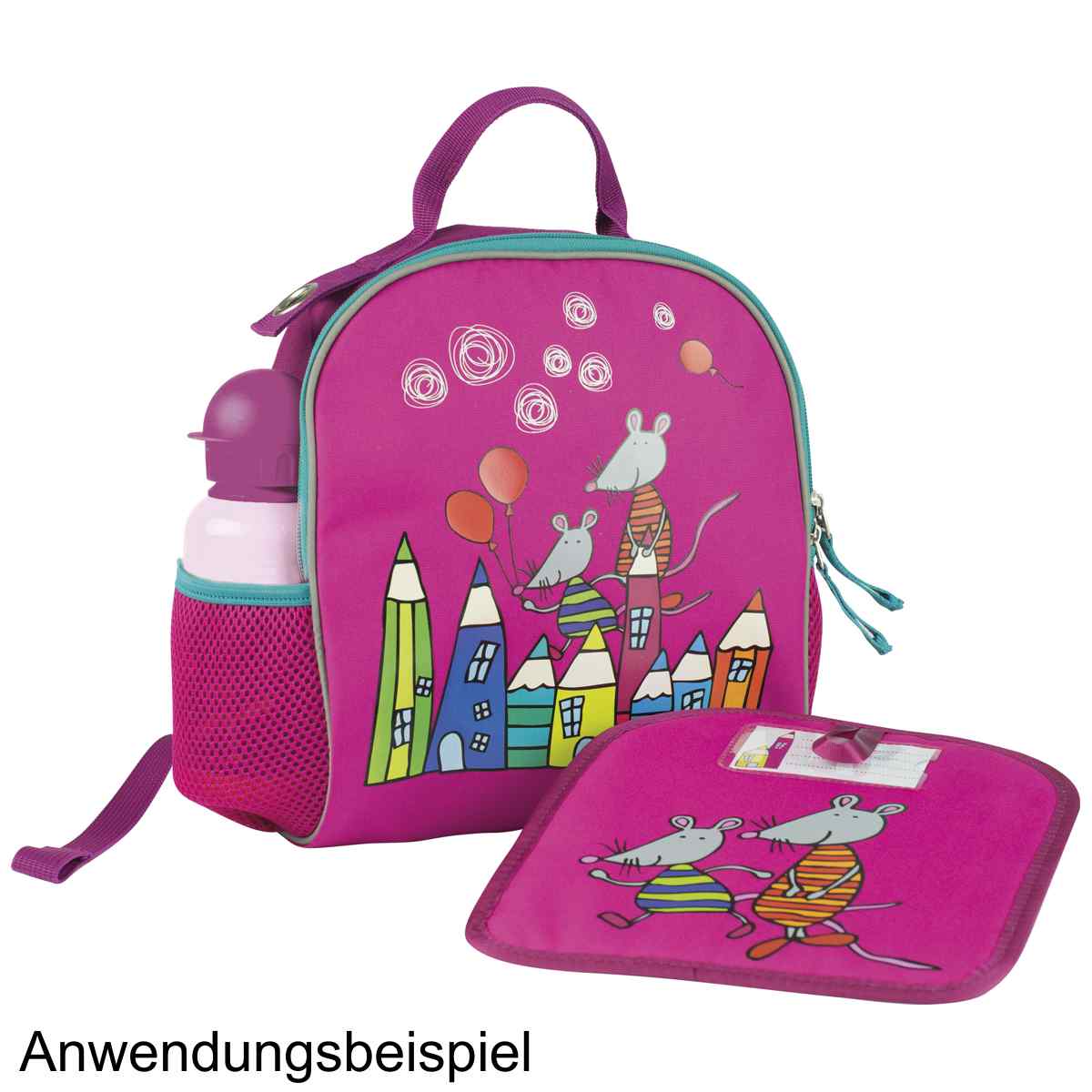 EBERHARD FABER Rucksack Mini Kids Club brombeer