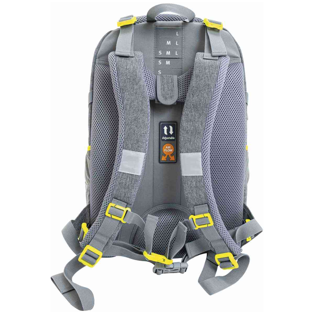 EBERHARD FABER Schulrucksack X-STYLE neon gelb