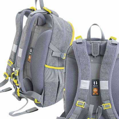 EBERHARD FABER Schulrucksack X-STYLE neon gelb