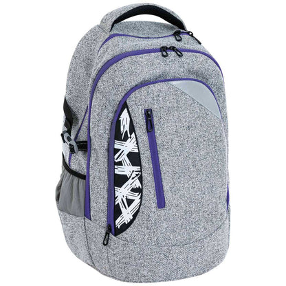 EBERHARD FABER Schulrucksack X-STYLE pro grau / violett