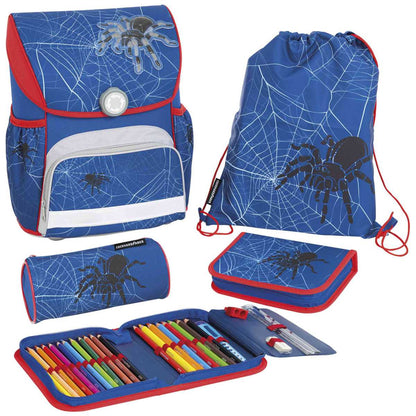 EBERHARD FABER Schulranzen Set EFAlino 4-teilig -SPINNE-