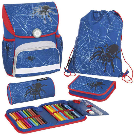 EBERHARD FABER Schulranzen Set EFAlino 4-teilig -SPINNE-