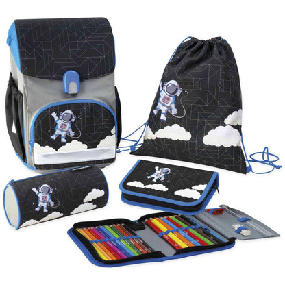 EBERHARD FABER Schulranzen Set EFAlino 4-teilig -ASTRONAUT-