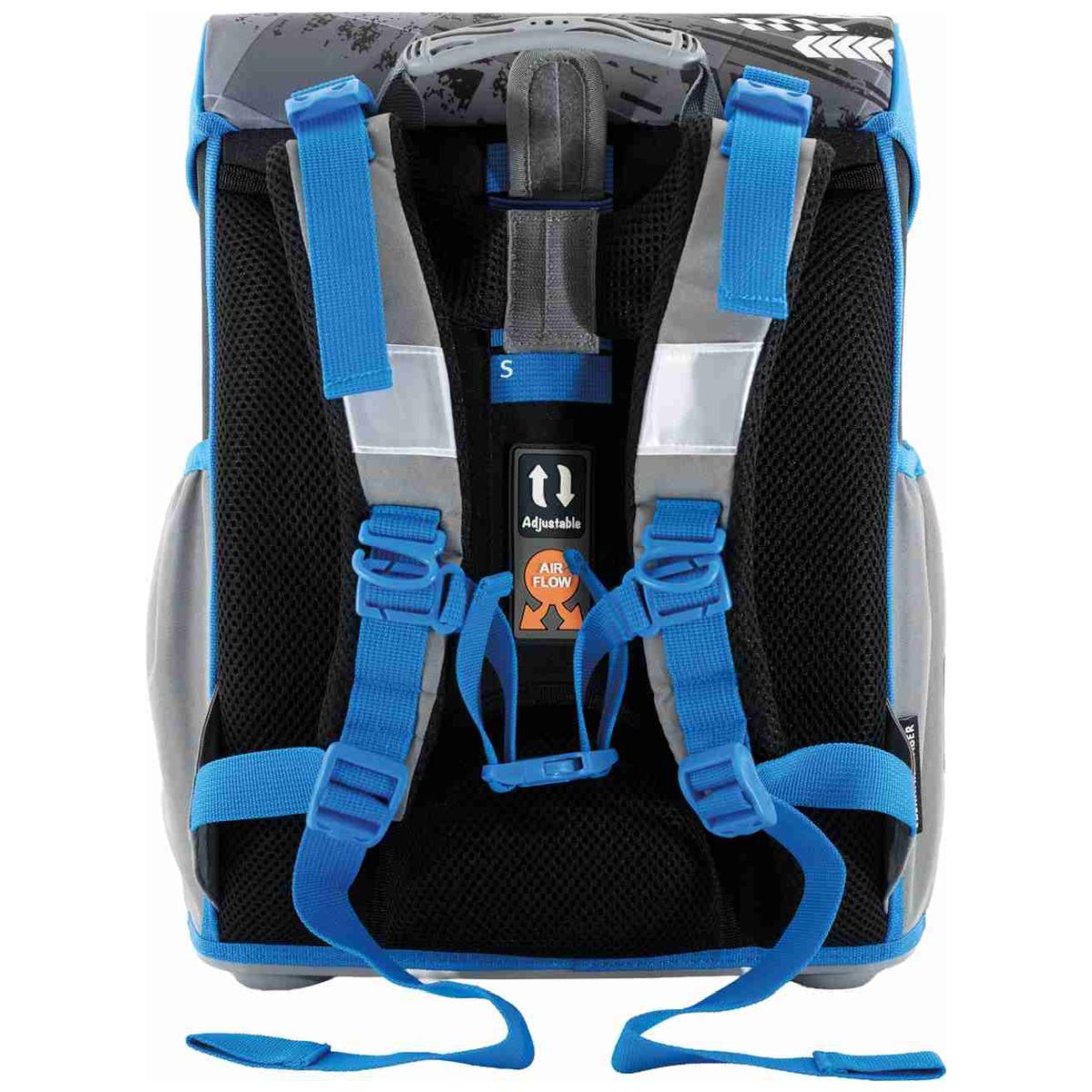 EBERHARD FABER Schulranzen Set EFAlino 4-teilig -RACE CAR blau-