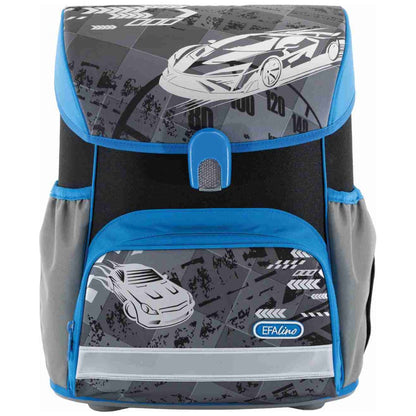 EBERHARD FABER Schulranzen Set EFAlino 4-teilig -RACE CAR blau-