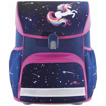 EBERHARD FABER Schulranzen Set EFAlino 4-teilig -EINHORN- blau/pink