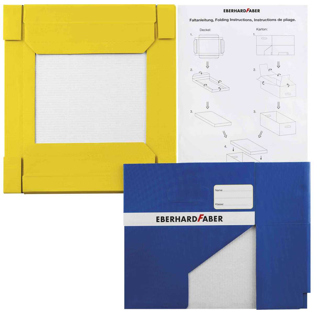 EBERHARD FABER Schulbox Winner aus 100% Recycling Karton