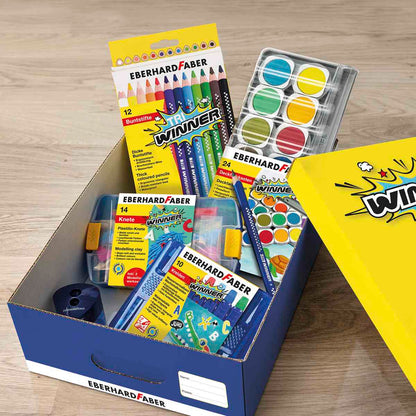EBERHARD FABER Schulbox Winner aus 100% Recycling Karton