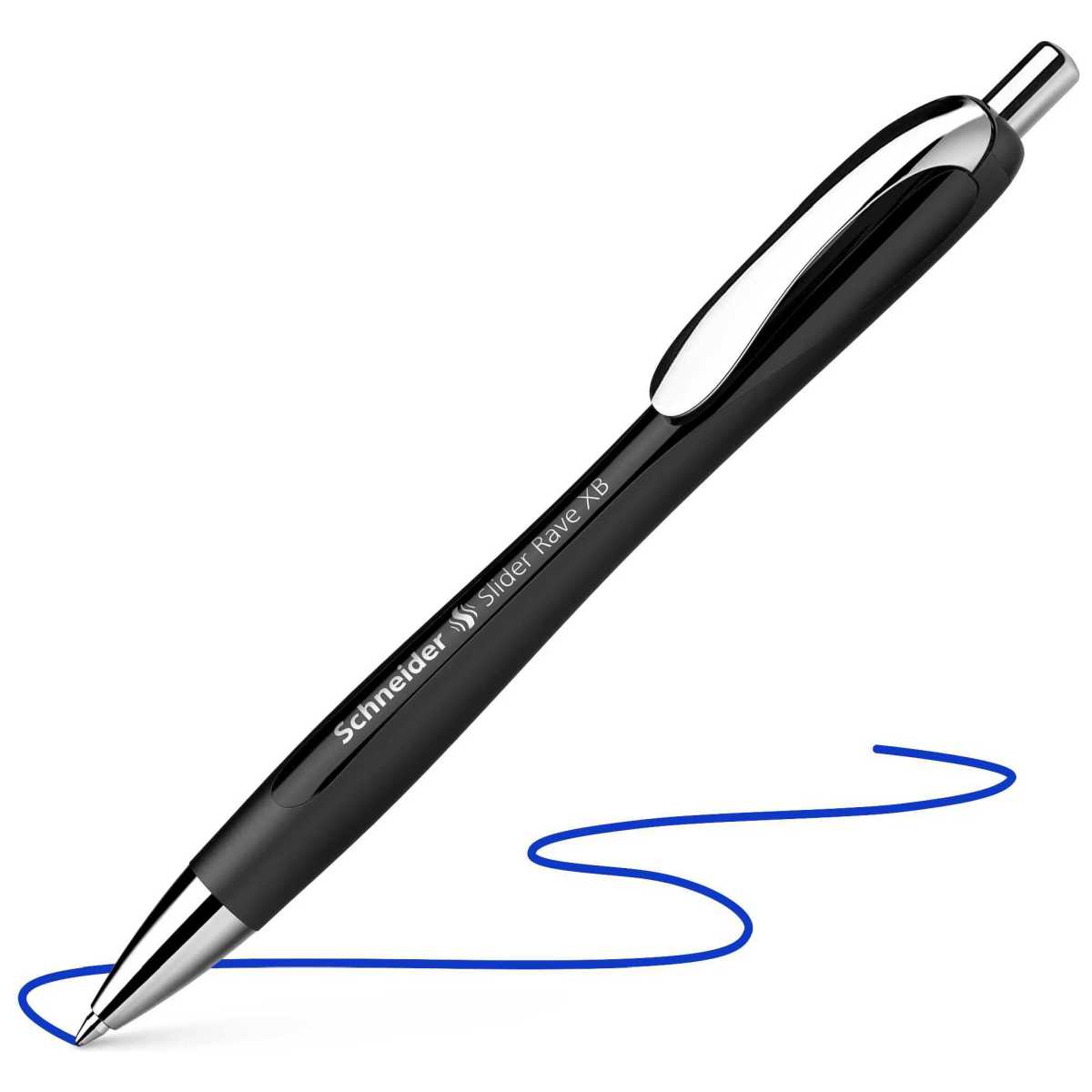 SCHNEIDER Kugelschreiber Slider RAVE XB schwarz Schreibfarbe blau