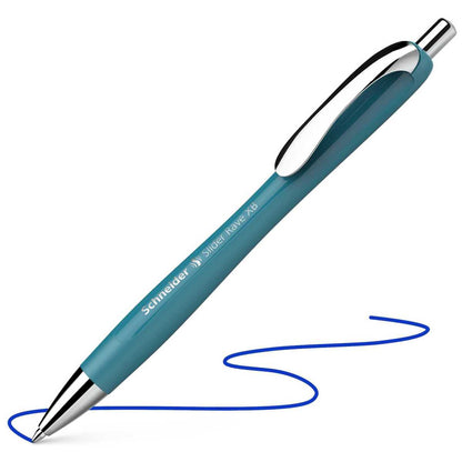 SCHNEIDER Kugelschreiber Slider RAVE XB teal Schreibfarbe blau