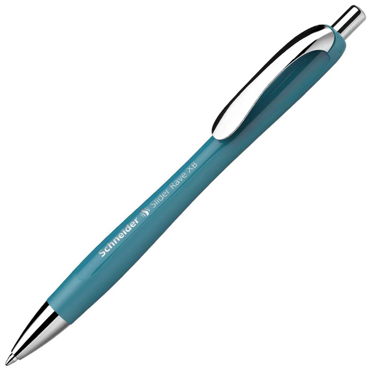 SCHNEIDER Kugelschreiber Slider RAVE XB teal Schreibfarbe blau