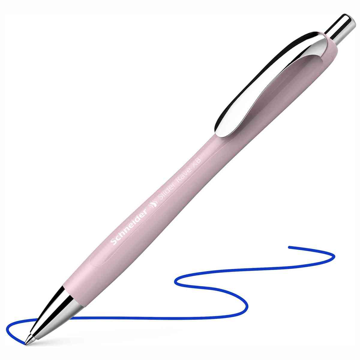 SCHNEIDER Kugelschreiber Slider RAVE XB pearl Schreibfarbe blau