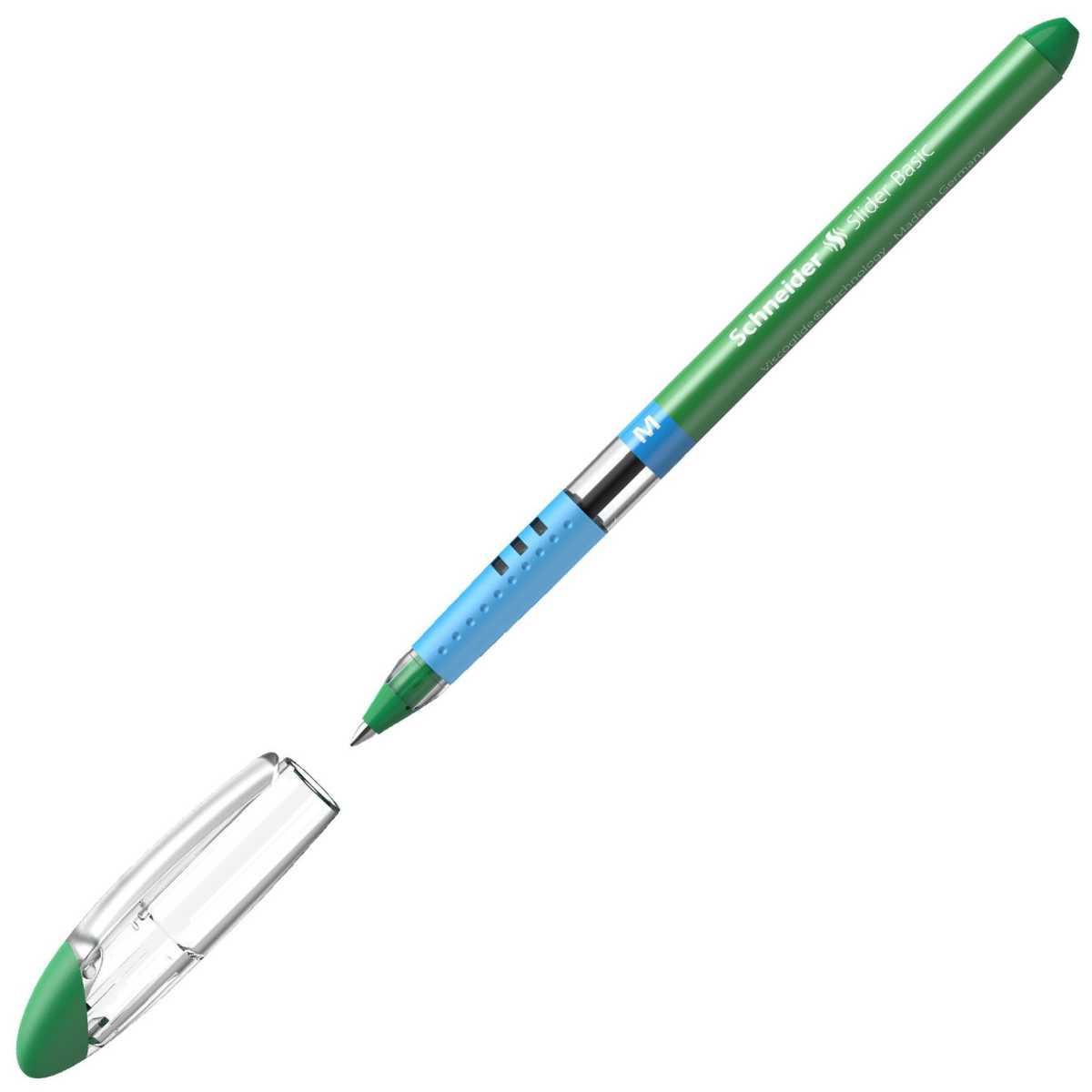 SCHNEIDER Kugelschreiber SLIDER BASIC M grün