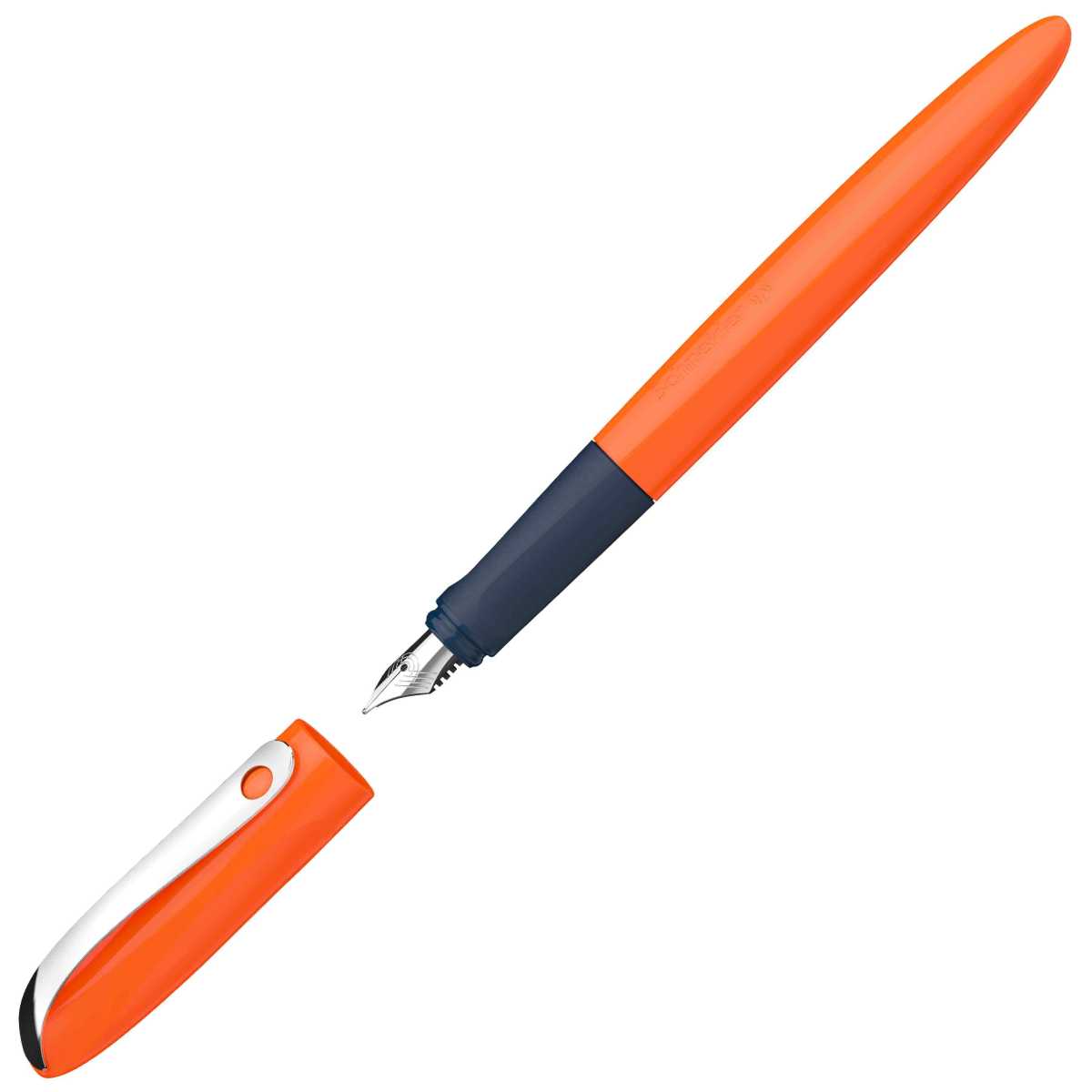 zSCHNEIDER Anfänger Füllhalter Wavy A orange R+L