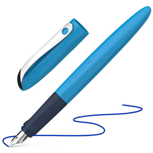 SCHNEIDER Anfänger Füllhalter Wavy A blau R+L