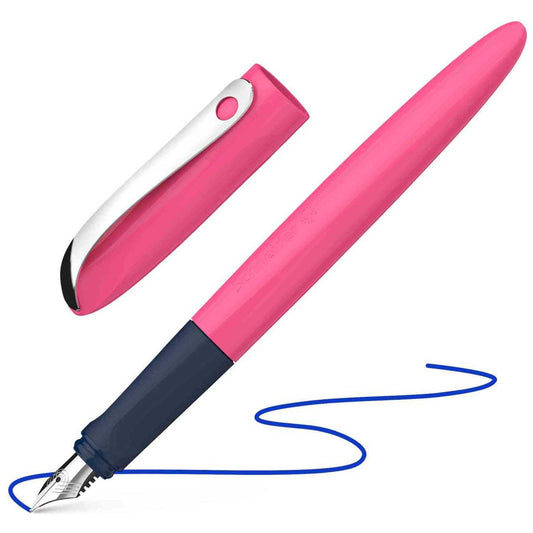 SCHNEIDER Anfänger Füllhalter Wavy A pink R+L