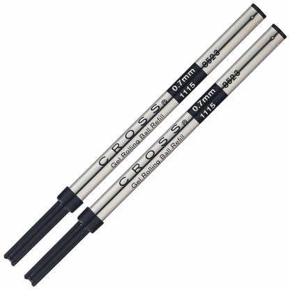 CROSS Gel Rollerballmine 8523 schwarz 0,7mm 2 Stück