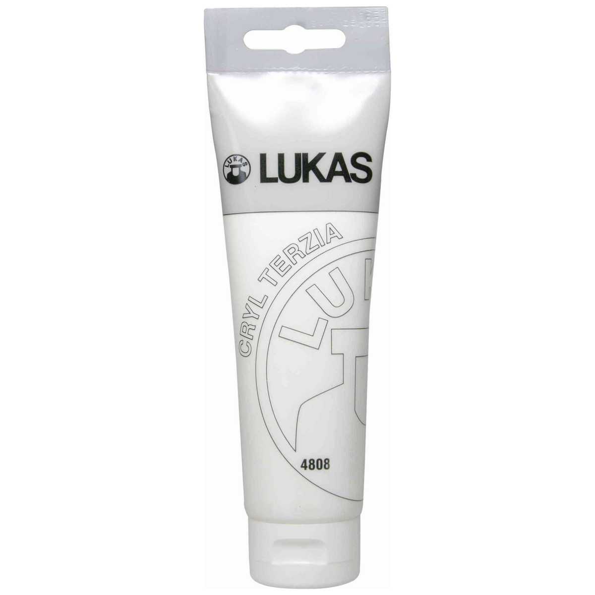 LUKAS Acrylfarbe Cryl Terzia 125ml Titanweiß