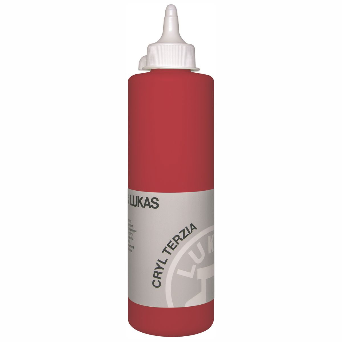 LUKAS Acrylfarbe Cryl Terzia 500ml kadmiumrot dunkel (4874)