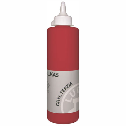 LUKAS Acrylfarbe Cryl Terzia 500ml kadmiumrot dunkel (4874)