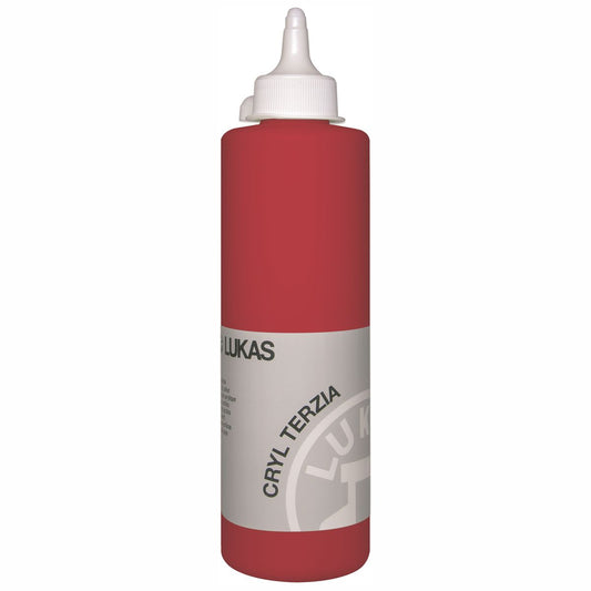 LUKAS Acrylfarbe Cryl Terzia 500ml kadmiumrot dunkel (4874)