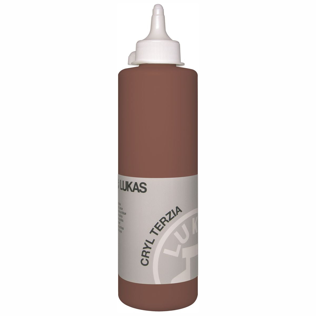 LUKAS Acrylfarbe Cryl Terzia 500ml terra di sienna gebrannt (4909)