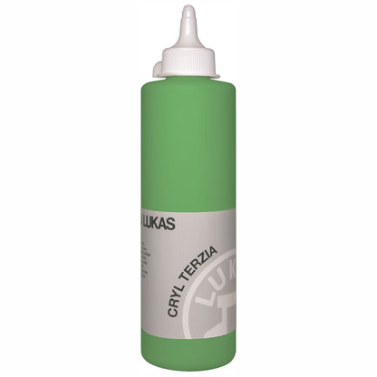 LUKAS Acrylfarbe Cryl Terzia 500ml chromgrün hell (4951)