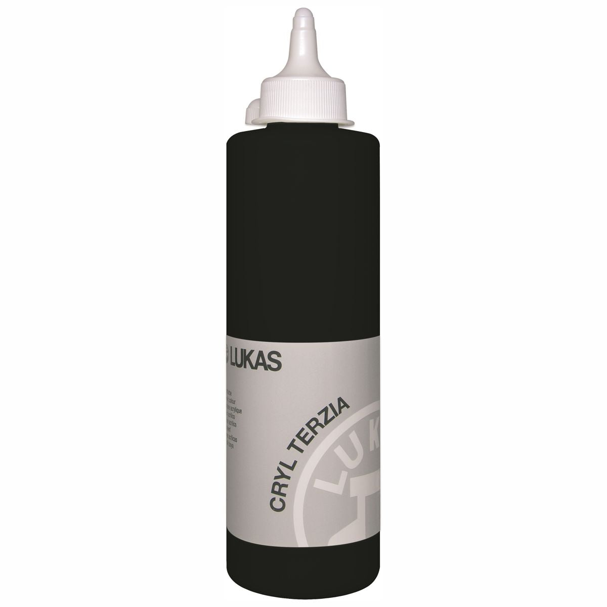 LUKAS Acrylfarbe Cryl Terzia 500ml elfenbeinschwarz (4982)