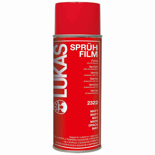 LUKAS Sprühfilm Firnis 2322 matt 400ml für alle Maltechniken