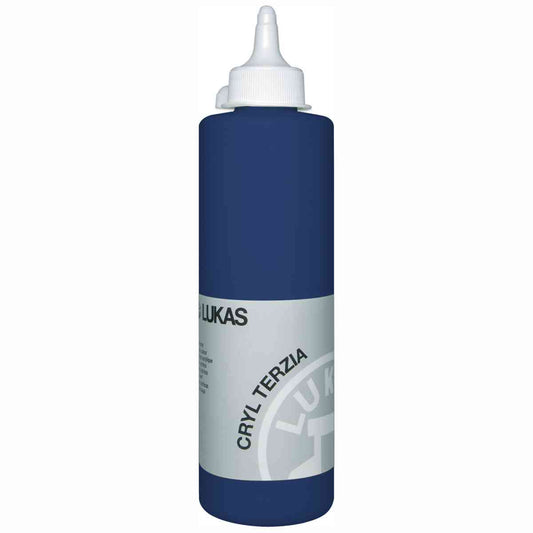 LUKAS Acrylfarbe Cryl Terzia 500ml preussischblau (4934)