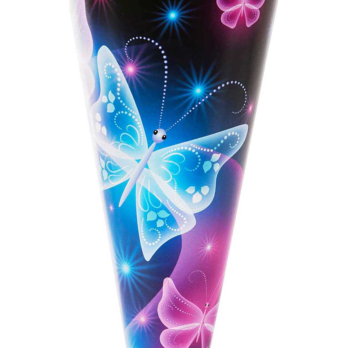 GOLDBUCH Geschwistertüte 35 cm Schmetterling mit Filzverschluß
