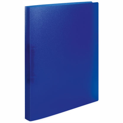HERMA Ringbuch A4 2-Ring 25mm PP transluzent dunkelblau
