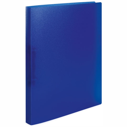 HERMA Ringbuch A4 2-Ring 25mm PP transluzent dunkelblau
