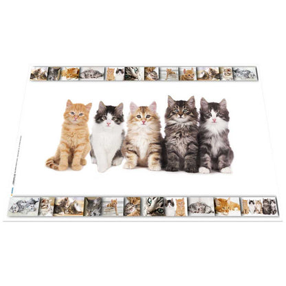 HERMA Schreibunterlage 55 x 35 cm Katzen