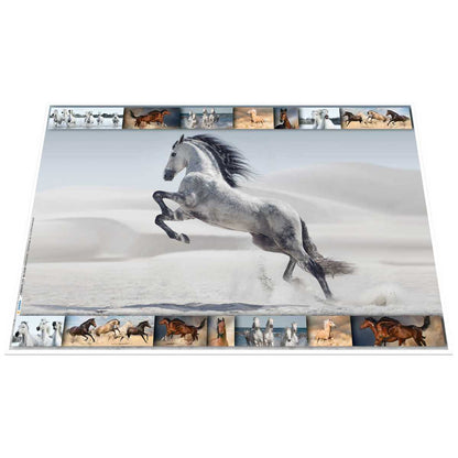 HERMA Schreibunterlage 55 x 35 cm Pferde